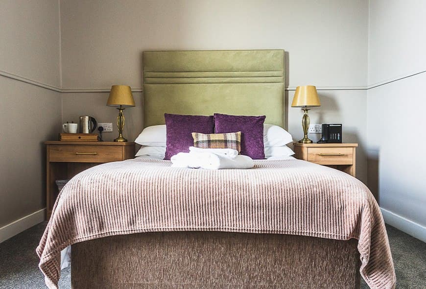 Ein Zimmer zum Meer im Cove Bay Hotel