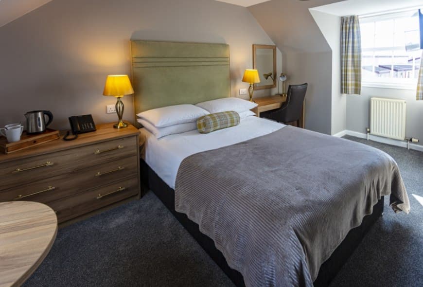 A sea view double room at the Cove Bay Hotel