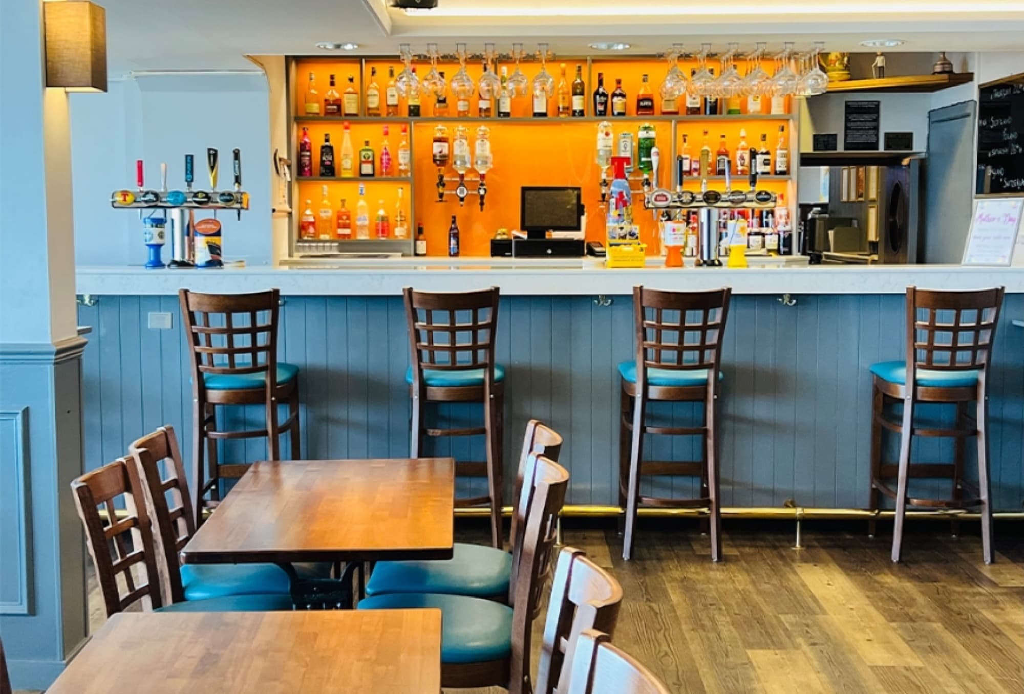 The bar in The Cover